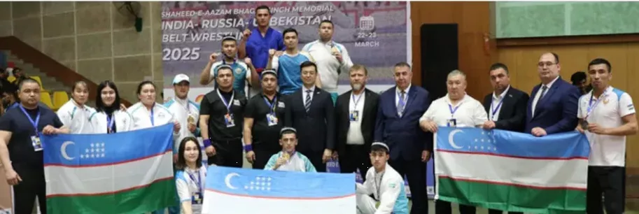 O‘zbekistonlik kurashchilar xalqaro turnirda 20 ta medalni qo‘lga kiritishdi